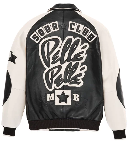 Pelle Pelle Soda Club Plush White Jacket | Pelle Pelle Store view 2