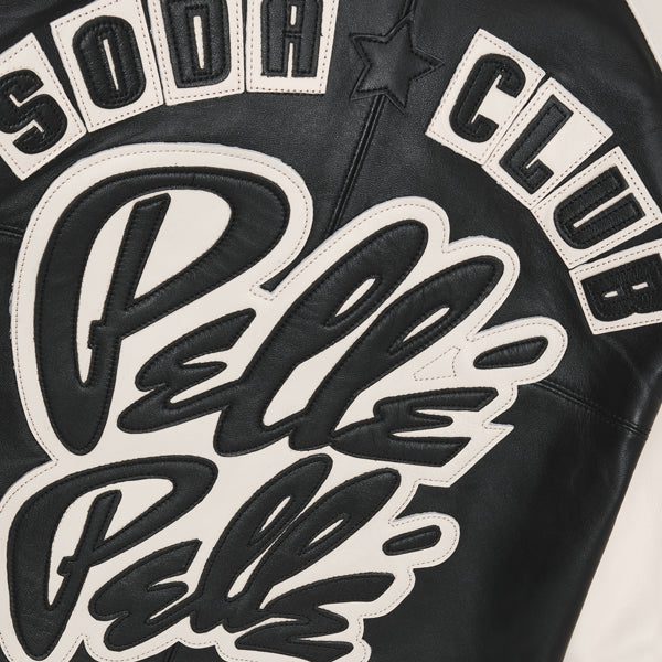 Pelle Pelle Soda Club Plush White Jacket | Pelle Pelle Store view 5