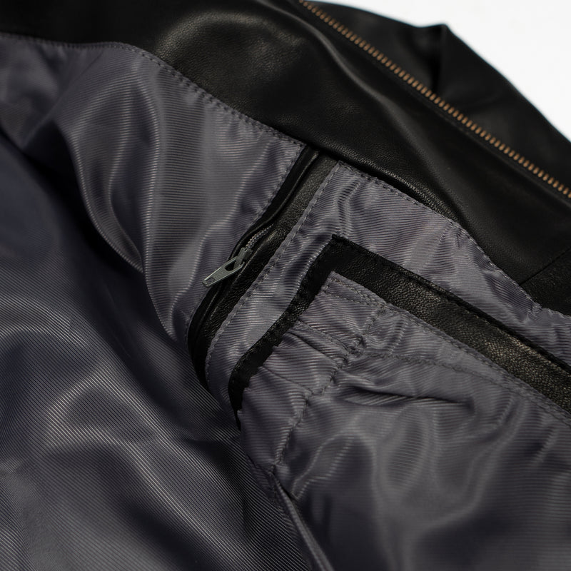 Pelle Pelle Basic Burnish Black Jacket | Pelle Pelle Store view 8