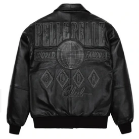  Famous Soda Club Plush Jacket | Black Jacket