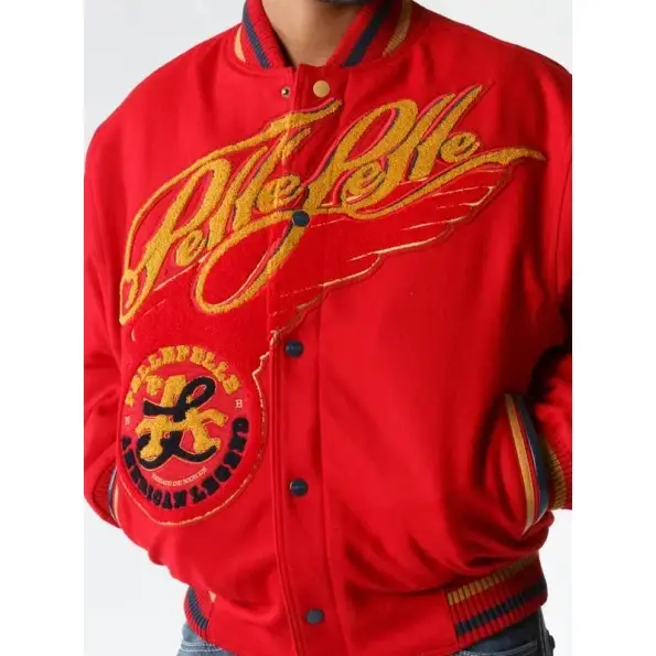 Legend Signature Red Varsity Jacket, pellepelle.us