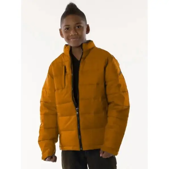 Pelle Pelle Kids Mustard Puffer Jacket, pellepelle.us