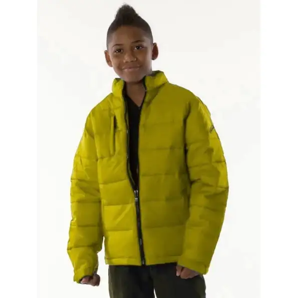 Pelle Pelle Kids Yellow Puffer Jacket, pellepelle.us