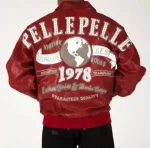 Pelle Pelle Red World’s Best 1978 Studded Jacket