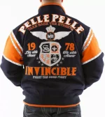 Navy Orange Pelle Pelle Invincible Wool Jacket