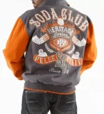 Orange Pelle Pelle Heritage Series Soda Club Jacket