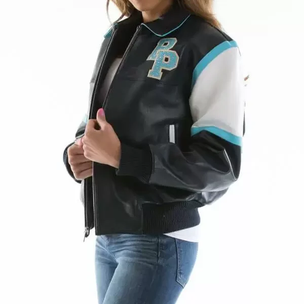 Pelle Pelle All American Black Studded Leather Jacket, pellepelle.us