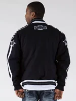 Pelle Pelle Anniversary Edition Varsity Navy Jacket,Pelle Pelle, PellePelle.Com