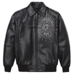 Pelle Pelle Black American Legend Plush Jacket,Pelle Pelle, PellePelle.com