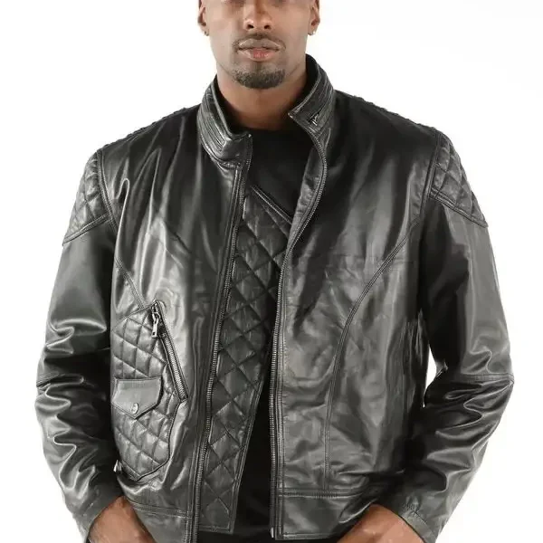 Pelle Pelle Black Biker Jacket ,pellepelle.us