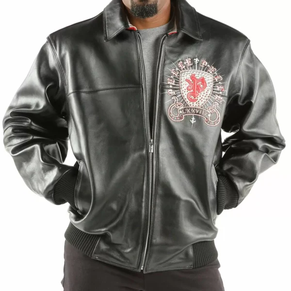 Pelle Pelle Black Immortal Worldwide Revolution Jacket, pellepelle.us