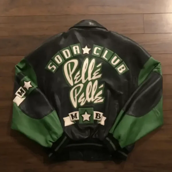 Pelle Pelle Black Soda Club Leather Jacket, pellepelle.us