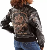 Pelle Pelle Brown Queen Of Thrones 1978 Leather Jacket