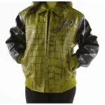 Pelle Pelle Exotic Studded Olive Black Jacket