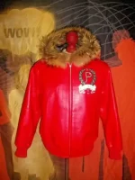 Pelle Pelle Fur Trim Bomber Jacket, pelle pelle, pellepelle.com