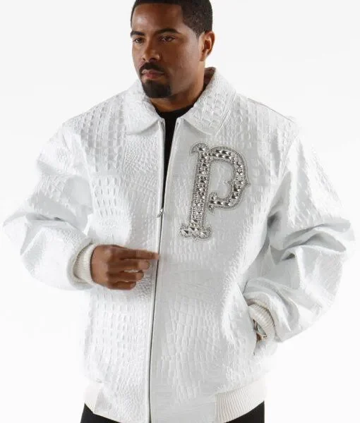 Pelle Pelle Immortal White Leather Jacket,Pelle Pelle, PellePelle.com