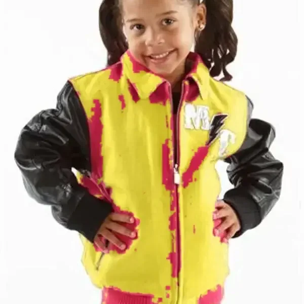 Pelle Pelle Kids Tie Dyed Funky Wool Jacket, pellepelle.us