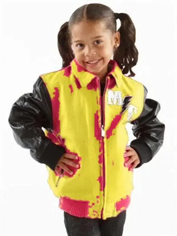 Pelle Pelle Kids Tie Dyed Funky Wool Jacket, pellepelle.us