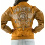 Pelle Pelle Ladies Brown Immortal Worldwide Revolution Jacket, pellepelle.us