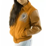 Pelle Pelle Ladies Brown Immortal Worldwide Revolution Jacket