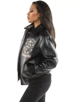 Pelle Pelle Ladies Limited Edition Metallic Leather Jacket, Pelle Pelle, PellePelle.com