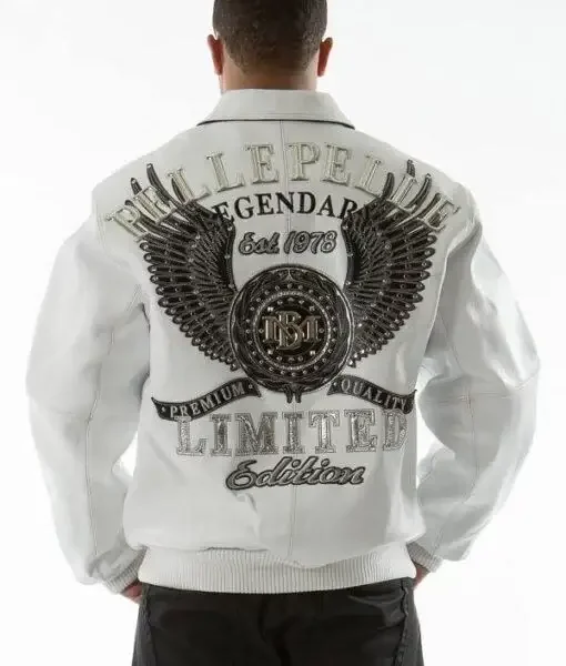 Pelle Pelle Limited Edition White Jacket, PELLEPELLE.US