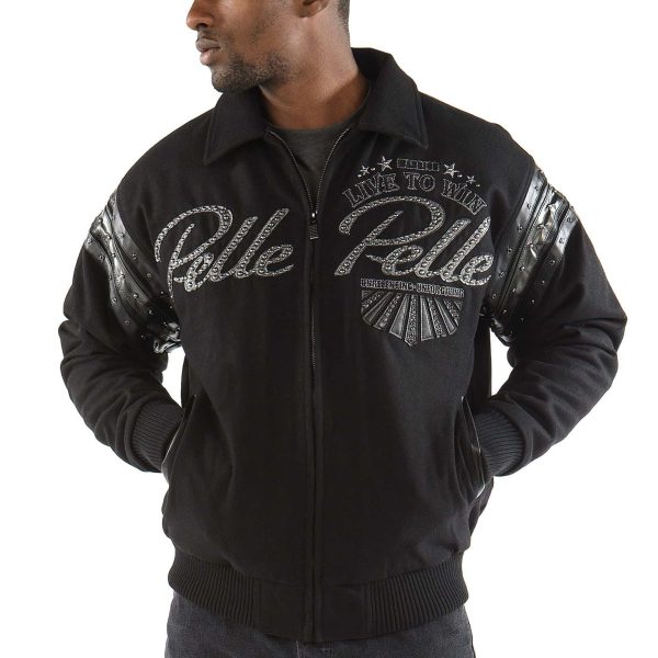 Pelle Pelle Live To Win Black Jacket