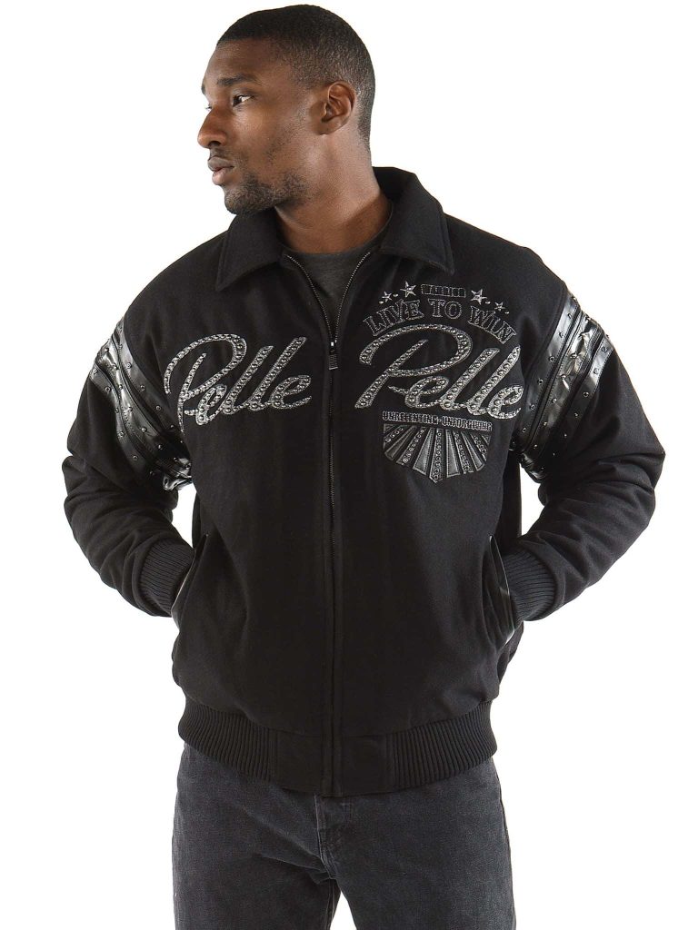 Pelle Pelle Live To Win Black Jacket