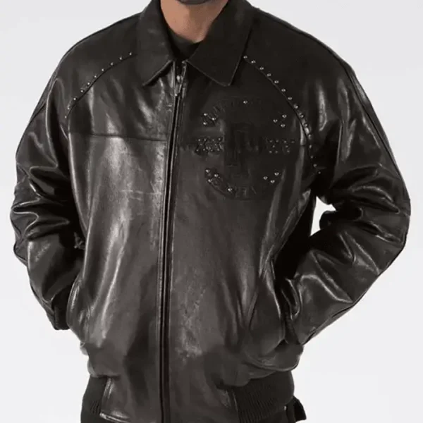 Pelle Pelle MBXV Leather Black Jacket, pellepelle.us