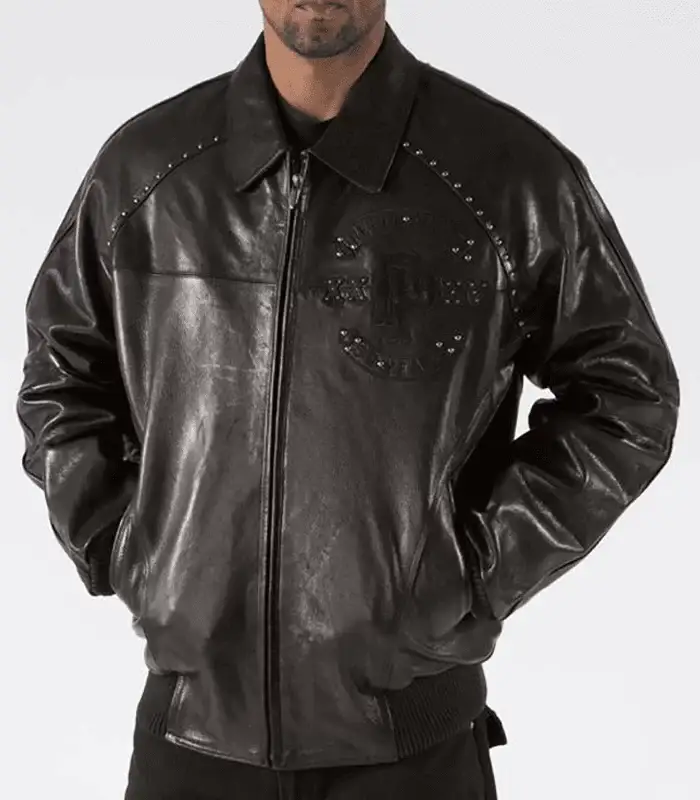 Pelle Pelle MBXV Leather Black Jacket, pellepelle.us