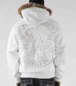 Pelle Pelle MBXV Leather Supply.co White Jacket