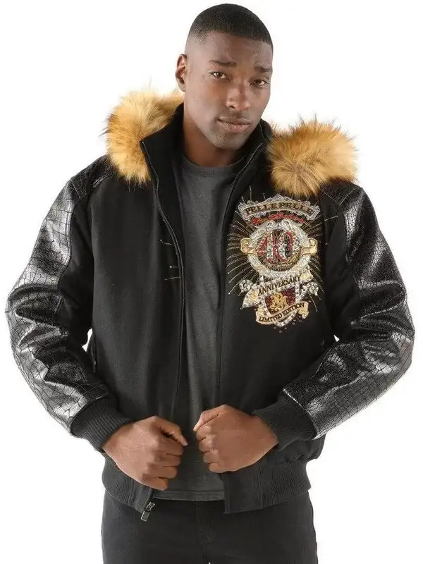 Pelle Pelle Mens 40th Anniversary Limited Edition Leather Jacket, pellepelle.us