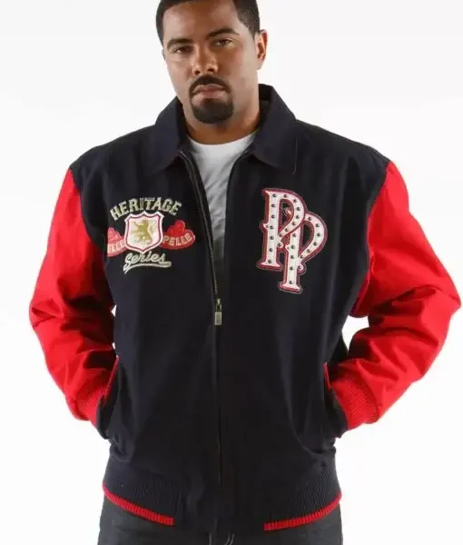 Pelle Pelle Mens Red Bomber Jacket, Pelle Pelle,Pellepelle.com