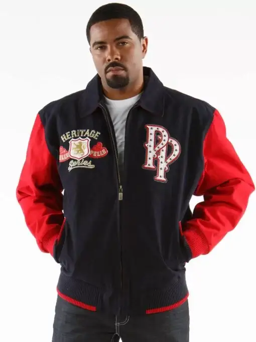 Pelle Pelle Mens Red Bomber Jacket, Pelle Pelle,Pellepelle.com