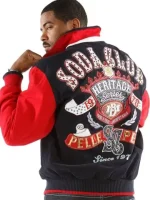 Pelle Pelle Mens Red Bomber Jacket,Pelle Pelle,Pellepelle.com