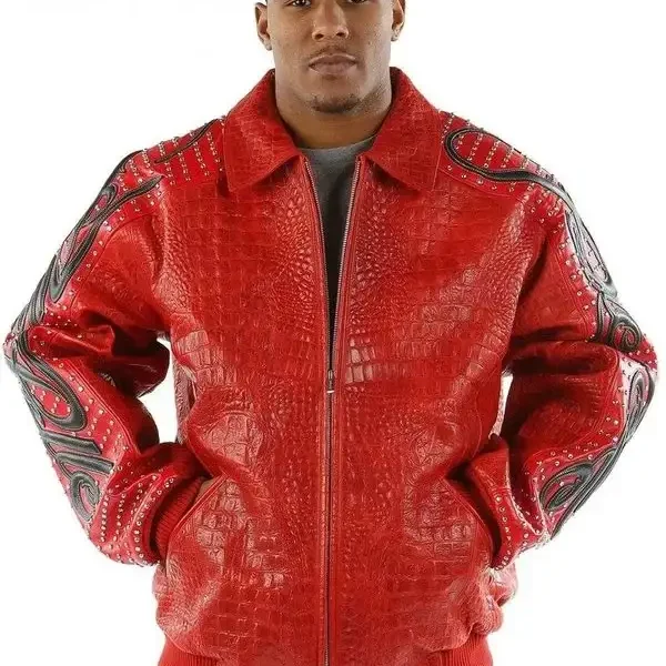 Pelle Pelle Mens Signature Edition Red Jacket, pellepelle.us