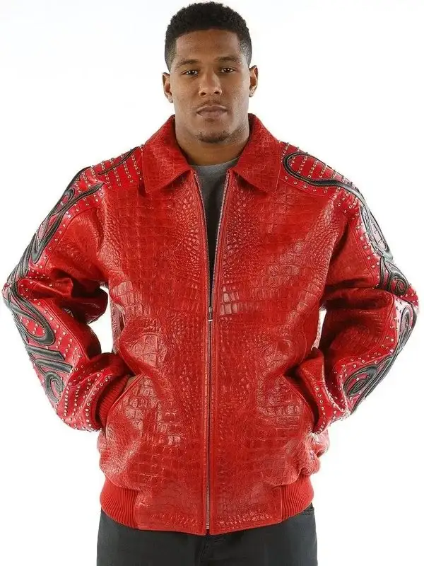 Pelle Pelle Mens Signature Edition Red Jacket, pellepelle.us