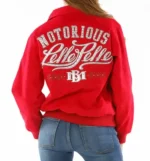 Pelle Pelle Notorious Red Wool Jacket