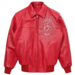 Pelle Pelle Red American Legend Plush Jacket,Pelle Pelle, PellePelle.com