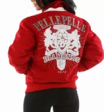 Pelle Pelle Red Diamonds Made for Queen Jacket