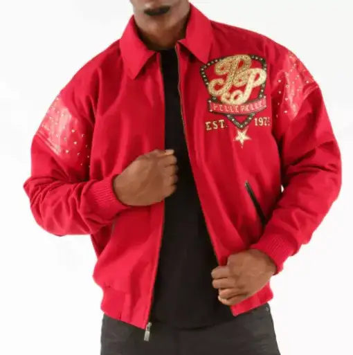 Pelle Pelle Red King Of Thrones 1978 Jacket