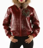 Pelle Pelle Red Legendary Elegance Leather Jacket