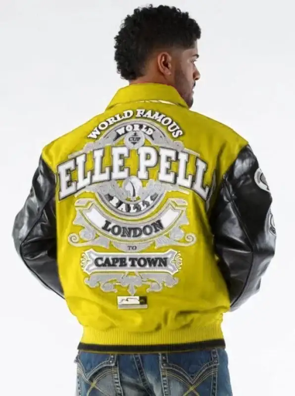 Pelle Pelle Road Rally Yellow Jacket, PELLEPELLE.US