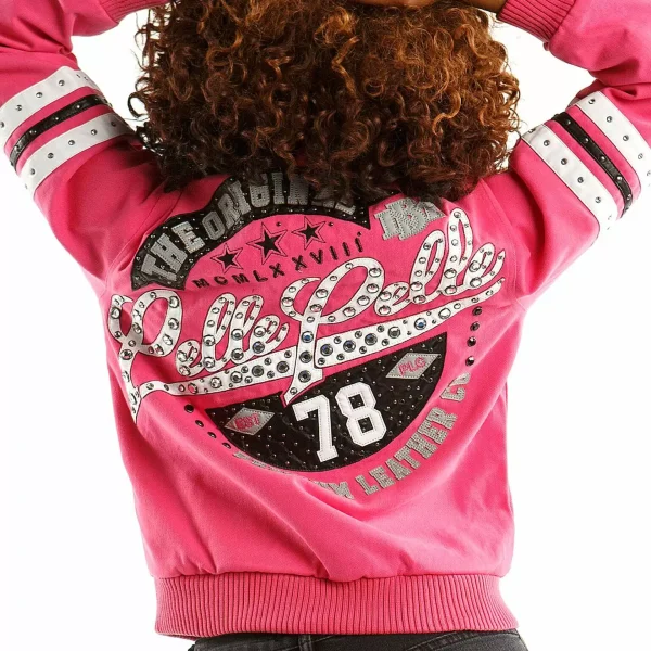 Pelle Pelle The Original Pink Wool Jacket, pellepelle.us