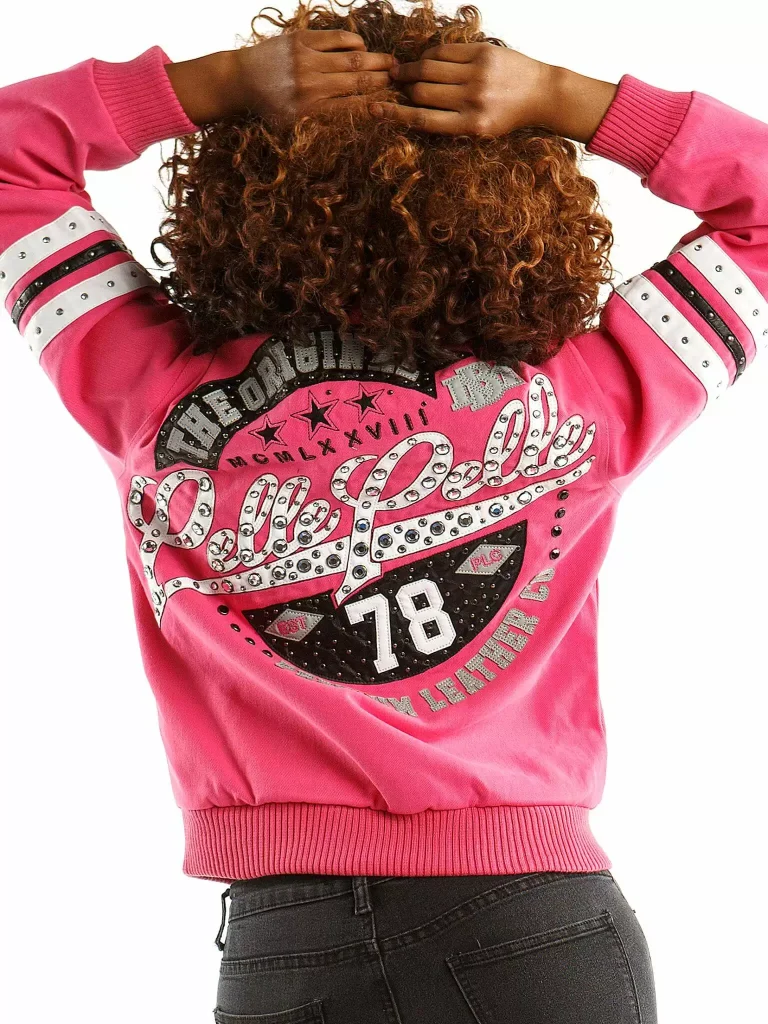 Pelle Pelle The Original Pink Wool Jacket, pellepelle.us