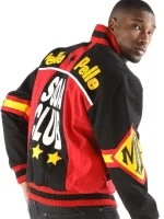 Pelle Pelle Throwback Soda Club Black & Red Jacket , pellepelle.us