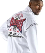 Pelle Pelle Throwback Velour Warmup Set , pellepelle.us