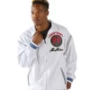 Pelle Pelle Throwback Velour Warmup Set , pellepelle.us