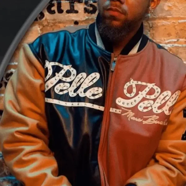 Pelle Pelle Color Block Hoodie Jacket, pellepelle.us