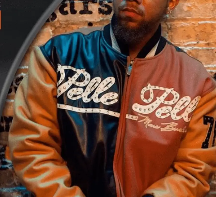 Pelle Pelle Color Block Hoodie Jacket, pellepelle.us